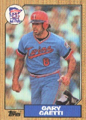 1987 Topps Baseball Cards      710     Gary Gaetti